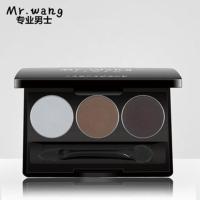 男团 初学者男士眼影大地咖啡烟熏妆自然眼影盒修容粉 01自然系