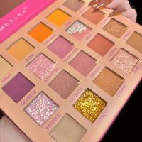 MEALEA米荔日落20色眼影盘加州珠光哑光亮闪片大地色细闪提亮高光 i63-n55-20色日落眼影盘