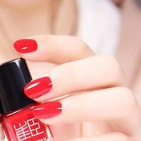 儿童孕妇可用]可撕拉免烤高档指甲油裸色非美甲油胶套装可剥学生 03石榴红[显白] 送修甲工具[磨甲条]