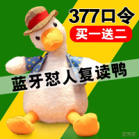 [新品直营]网红玩具沙复读鸭玩偶会说话的怼人鸭顶嘴加油鸭生日女正版