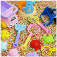 [新品直营]儿童玩具沙子决明子沙池套装男女孩宝宝玩沙挖沙滩沙漏桶铲子工具