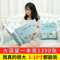 [新品直营]相册本大容量5678寸混装插页式家庭情侣影集宝宝相册薄过塑纪念册