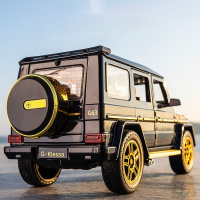 [新品直营]奔驰大G合金模型车1:24大G63越野男孩合金玩具车仿真汽车模型