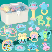 [新品直营]婴儿玩具宝宝0-1岁手摇铃幼儿3-6-12个月男女孩可咬牙胶