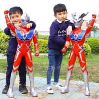 [新品直营]超大号奥特曼玩具迪迦赛罗银河特大变形泰罗超人变身器套装组合