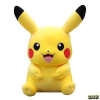皮卡丘公仔正版毛绒玩具大玩偶女孩睡觉可爱床上抱枕布娃娃比卡丘