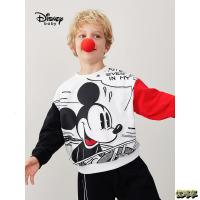 迪士尼女童卫衣春秋薄款长袖秋冬装2021新款洋气宝宝上衣服儿童装