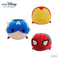 迪士尼官方 毛绒公仔漫威美国队长钢铁侠蜘蛛侠惊奇队长松松