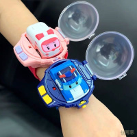 抖音网红社会人手表遥控车儿童电动迷你遥控小汽车男孩子玩具