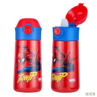 迪士尼(Disney)儿童保温杯鸭嘴吸管杯316不锈钢防摔防漏女男学生保温水壶 350ml紫色苏菲亚