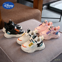 迪士尼(Disney)儿童运动鞋女2022春季新款男童老爹鞋1-5岁3小童小白鞋宝宝学步鞋