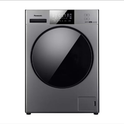 松下洗衣机XQG100-E116银色滚筒洗衣机净仕系列10公斤洗净比1.1,光动银除菌