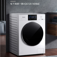 松下[奕仕] XQG120-NDB6E白色12公斤嵌入式洗烘一体滚筒洗衣机大容量全自动