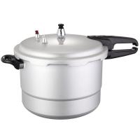 双喜高压锅带蒸格26cm 9.5L家用大容量明火专用加厚防爆压力锅5-8人用 LM-02AJ26蒸格型