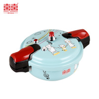 双喜微压锅18cm 2.5L家用小型高压压力锅燃气电磁炉通用煲仔饭菜炖汤锅 CY-18LW01E/20CM麦饭石