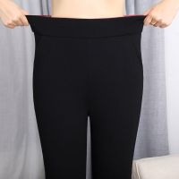 特厚800克蚕丝羊羔绒棉裤女外穿冬季加绒加厚高腰显瘦保暖棉裤