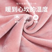 中老年人女装秋冬保暖衣加绒加厚毛衣套装矮个子老人妈妈短款奶奶