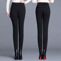 羽绒裤女外穿冬季显瘦高腰加厚保暖白鸭绒修身弹力小脚裤子铅笔裤