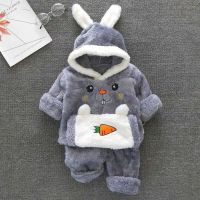 儿童睡衣珊瑚绒套装加厚秋冬季男童女童宝宝家居服加厚保暖童装女