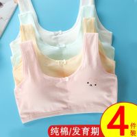 发育期小背心10-11-12-13-15岁初中学生女孩棉文胸大童少女内衣