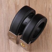 五星针扣自动扣皮质内腰带男战术皮带军迷男士常服内腰带