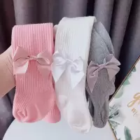 女童舞蹈袜春季薄款婴儿连裤袜棉儿童连体袜宝宝大pp幼儿打底袜