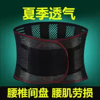 透气钢板护腰带椎间盘劳损腰托透气腰围护腰带男女医家用夏季薄款