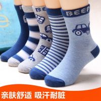 秋冬新款儿童袜子男女童袜子透气可爱卡通大中童宝宝袜小孩中筒袜