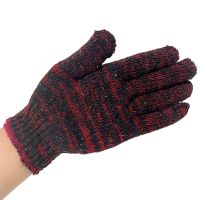 12-60双棉纱手套劳保耐磨工作工地机修棉线男女工人防滑作业修车