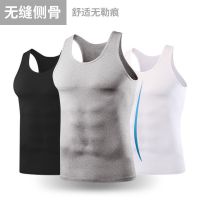 夏季棉背心男青年紧身弹力打底衫男士吊带大码透气汗衫男装内衣