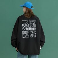 早秋开学季新款工装外套女街头学生韩版百搭休闲宽松bf夹克衫