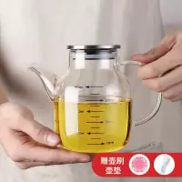加厚带刻度高硼硅玻璃油壶欧式防漏油瓶家用厨房装油瓶酱油瓶油罐