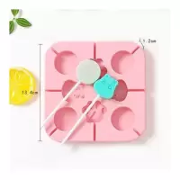 diy自制奶酪棒棒糖模具儿童家用硅胶手工制作巧克力磨具