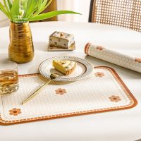 ins西餐垫皮革餐垫防水防油隔热防烫餐盘碗垫餐桌垫学生书桌桌垫