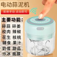 迷你电动打蒜器捣蒜泥拉蒜搅蒜器全自动蒜蓉器大蒜搅机绞肉机
