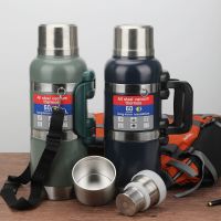 全钢保温壶学生宿舍户外大容量车载旅行开水瓶工地暖水壶泡茶壶