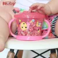 宝宝零食杯婴儿零食碗幼儿防泼洒带盖便携辅食杯零食盒