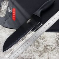 黑钢厨师刀菜刀厨房刀具套装菜板削皮器锋利家用切肉刀