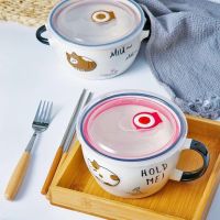 保温袋送筷勺陶瓷碗宿舍夜宵微波炉餐具饭盒学生上学水杯泡面碗