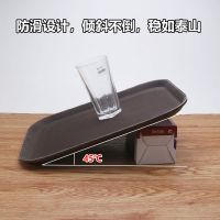 防滑塑料托盘长方形圆形茶水酒吧ktv饭酒店用品餐具上菜商用