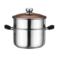 不锈钢奶锅奶瓶消毒婴儿辅食锅家用煮面锅小汤锅电磁炉煤气炉通用