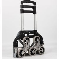 爬楼梯手拉车折叠拉杆车快递拉货小拖车买菜家用购物推车