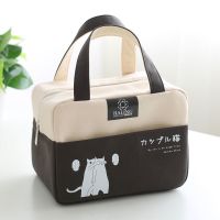 饭盒袋便当手提包上班加厚大容量铝箔保温袋子简约饭袋保温便当包