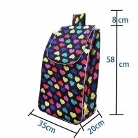 家用买菜车小拉车袋子加厚防水牛津布布袋拉杆车购物袋包