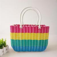 大号塑料编织菜篮子手提篮购物篮收纳筐洗澡篮宠物篮收纳篮浴筐女