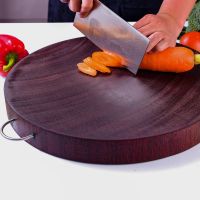 铁木砧板越南实木菜板整木粘板切菜板防霉加厚圆案板家用