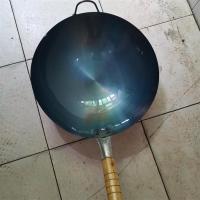 薄轻1.0mm厚炒锅不粘锅铁锅早餐店快餐店炒粉炒饭专用锅