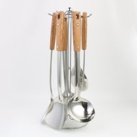 锅铲煎铲汤勺漏勺不锈钢厨具加厚粥勺子套装家用厨房用品炒菜铲子