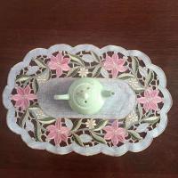 销售刺绣镂空餐桌隔热垫茶盘茶具盖巾梳妆台电视柜盖巾