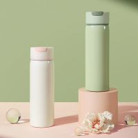 保温杯女学生韩版简约可爱潮304不锈钢保温水杯便携茶杯子ins